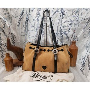 Suede Brighton Handbag, Cinclaire Brighton Bag